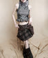 Heart Peplum Top & Collar